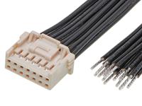 2219561141 Molex 14 Way Male iGrid to 14 Way Wire to Board Cable, 100mm