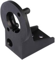 96069805 Werma Black Wall Bracket for use with Kompakt 37 Signal Tower