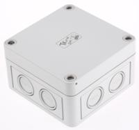 12540321 Spelsberg TK PC Series Grey Polycarbonate Junction Box, IP66, 94 x 94 x 57mm