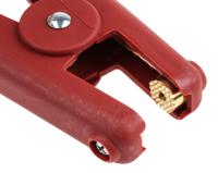 bu-102w-2 Mueller Electric Crocodile Clip, Copper Contact, 400A, Red