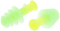 1011281 Honeywell Safety Green, Yellow Reusable Corded Ear Plugs, 28dB Rated, 1 Pairs