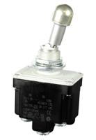 2tl1-3d Honeywell Toggle Switch, Panel Mount, On-On, DPDT, Screw Terminal