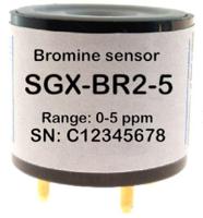 sgx-br2-5 SGX Sensors SGX-BR2-5, Bromine Gas Sensor IC for Air Quality Monitors