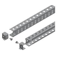nsysucr4040 Schneider Electric PanelSeT Series Cross Rail, 40mm W, 400mm H, 27mm L For Use With SFX, SM, SMX, Spacial SF