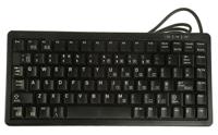 g84-4100lcagb-2 CHERRY Wired PS/2, USB Compact Keyboard, QWERTY (UK), Black