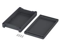00166324 Bopla Bocube Alu Series Graphite Grey Aluminium General Purpose Enclosure, IP66, IP68, IP69, IK09, Graphite Grey Lid,