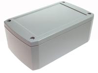 csacst003 CAMDENBOSS 1101 Series Grey ABS Enclosure, IP54, Grey Lid, 125 x 75 x 50mm