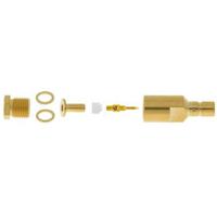 r114205000w Radiall, Jack Cable Mount SMB Connector, 50Ω, Clamp Termination, Straight Body