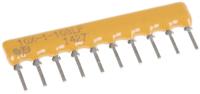 4610x-101-103lf Bourns, 4600X 10kΩ ±2% Bussed Resistor Array, 9 Resistors, 1.25W total, SIP, Through Hole