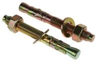 908-6971 RS PRO Carbon Steel Anchor Bolt M12 x 100mm, 12mm Fixing Hole