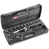 u51b Facom Bearing Puller, 32 → 70 mm Capacity, 17-Piece