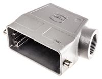 09300160540 HARTING Han B Heavy Duty Power Connector Hood, PG21 Thread, Side Entry