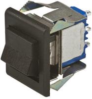 7636adu1202u732 APEM SPDT, On-On Rocker Switch Panel Mount