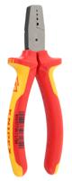 97-68-145-a Knipex Hand Crimp Tool for Wire Ferrules, 0.25 → 2.5mm² Wire