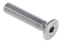304-4801 RS PRO Stainless Steel Hex Socket Countersunk Screw, ISO 10642, M8 x 40mm