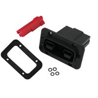 sbsx75a-pmrec-kit-red Anderson Power Products SBSX Heavy Duty Power Connector Housing, 2 Contacts