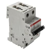 2cds252001r0501-s202-d50 ABB System Pro M Compact S200 MCB, 2P, 50A Curve D, 400V AC, 125V DC, 10 kA Breaking Capacity