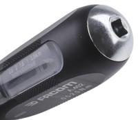a402 Facom Adjustable Hex Torque Screwdriver, 0.5 → 2.5Nm, 1/4'' Drive, ±6 % Accuracy