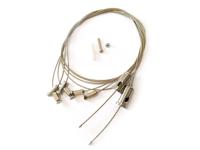 ld3pancab SHOT Panel Type Suspension Kit for LED Lamps, 4.3mm Fixing Hole Diameter