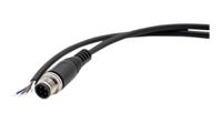 rnd-205-01213 RND Male 4 way M12 to Free Cable End Connector Cable, 2 m