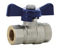 564003 Sferaco Nickel Plated Brass Ball Valve, Ball Valve, Threaded, BSP 3/8in, 30bar Operating Pressure