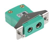 456-0102 RS PRO Standard Thermocouple Connector for Use with Type K Thermocouple, 6mm Probe, IEC, RoHS Compliant Standard