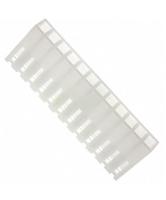 9503201 Molex, 2139 Female Crimp Connector Housing, 3.96mm Pitch, 20 Way, 1 Row