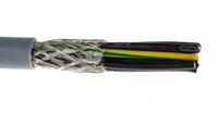 827-4167 RS PRO Control Cable, 7 Cores 0.5 mm² 20 AWG, 50 m, Screened Stranded, Grey Polyvinyl Chloride Sheath