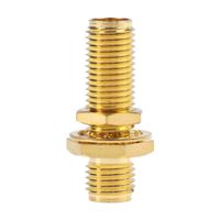 j01154a0041 Telegartner Straight 50Ω RF Adapter SMA Socket to SMA Socket 18GHz