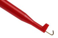 931467101 Hirschmann Test & Measurement Red Hook Clip with , 6A, 60V dc