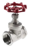 499-2600 RS PRO Stainless Steel Globe Valve, 1-1/2 in BSP 32 bar