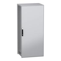 nsysfn18860 Schneider Electric PanelSeT SFN Series Galvanised Steel Single-Door-Door Floor Standing Enclosure, Plain Door Door,