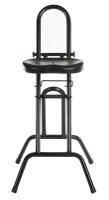 625-811 RS PRO Black Polyurethane Stool, 160kg Weight Capacity