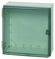 cab-pc-303018-t3b Fibox CAB Series Polycarbonate Wall Box, IP65, Viewing Window, 300 mm x 300 mm x 180mm