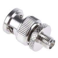 j01008a0017 Telegartner Straight 50Ω RF Adapter BNC Plug to SMA Socket 4GHz