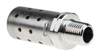 mb002b Norgren MB Aluminium, Brass 20bar Pneumatic Silencer, Threaded, R 1/4 Male