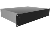 rm2u1913sbk Hammond Black Aluminium Instrument Case, 89 x 422 x 330mm