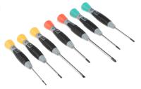 706-4 Bahco Phillips; Slotted; Torx Precision Screwdriver Set, 7-Piece