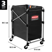 1871645 Rubbermaid Commercial Products Cart Bag Cart, 150L Load