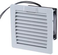 11611151055 Pfannenberg PF 11.000 Series Filter Fan, 115 V ac, AC Operation, 14m³/h Filtered, 24m³/h Unimpeded, IP54, 109 x 109mm