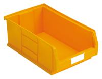 350-5867 RS PRO PP Storage Bin, 510mm x 315mm x 200mm, Yellow