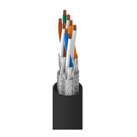 74005pu02b100 Belden74005PU, 100m Cat7, Black Unterminated to Unterminated, Tinned Copper Braid, Unterminated PE Sheath