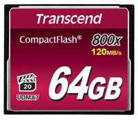 ts64gcf800 Transcend CompactFlash 64 GB MLC Compact Flash Card