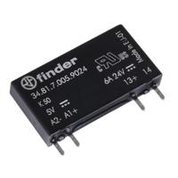 348170059024 Finder 34 Series Solid State Relay, 6 A Load, PCB Mount, 24 V dc Load, 12 V Control