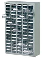 669-3803 RS PRO 75 Drawer Storage Unit, Steel, 937mm x 586mm x 222mm, Grey
