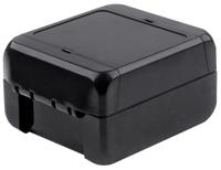 96011114-b-080805-pc-v0-7024 Bopla Bocube Series Graphite Grey Polycarbonate Enclosure, IP66, IP68, IK07, Graphite Grey Lid, 89 x 80 x 47mm