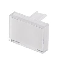 745-2593 RS PRO White Rectangular Push Button Lens for Use with SD16 Series
