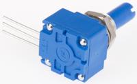 91a1a-b28-e20l Bourns 91 100kΩ Rotary Potentiometer 1-Gang Panel Mount, 91A1A-B28-E20L