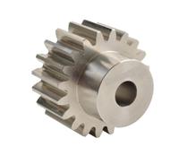 182-7886 RS PRO Steel 25 Teeth Spur Gear, 0.5 Module, 4mm Bore Diam, 12.5mm Pitch Diam, 10mm Hub Diam