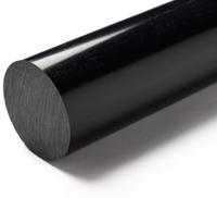 438-6421 RS PRO Black Nylon Rod, 500mm x 130mm Diameter